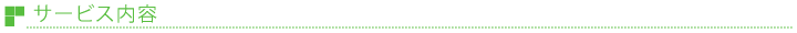 サービス内容